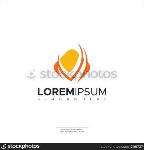 Logo V letter. Isolated on white background. Vector illustration, Eps 10 Vector