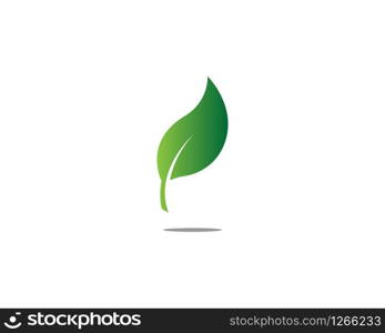 Logos of green leaf ecology nature element vector icon