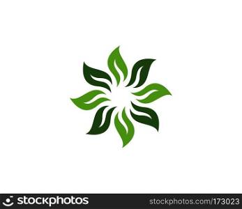 Logos of green leaf ecology nature element vector icon. Ecology nature Logo Template