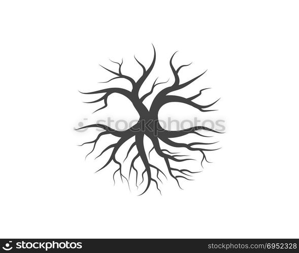 Logos of green Tree leaf ecology nature element vector