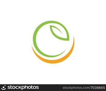 Logos of green Tree leaf ecology nature element vector icon