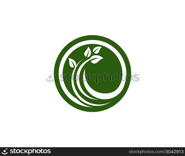 Logos of green Tree leaf ecology nature. Logos of green Tree leaf ecology nature element vector
