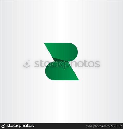 logotype z logo letter z green vector icon design