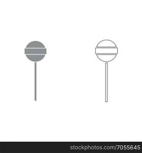 Lollipop icon .