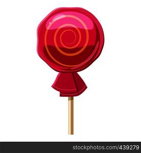 Lollipop icon. Cartoon illustration of lollipop vector icon for web. Lollipop icon, cartoon style