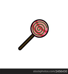 lollipop icon vector design templates white on background