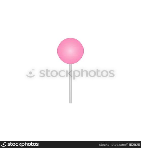 Lollipop vector icon. Chupa Chups