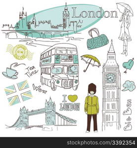 London doodles