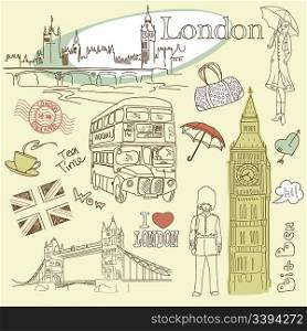 London doodles
