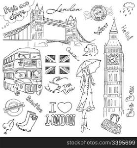 London doodles