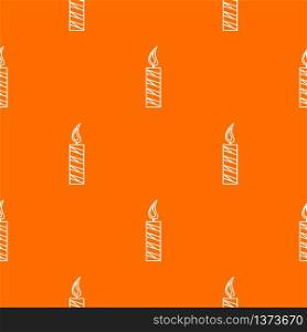 Long candle pattern vector orange for any web design best. Long candle pattern vector orange