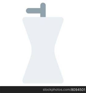 Long pedestal wash basin for bathrooms