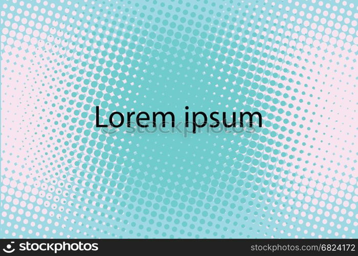 Lorem ipsum green abstract background. Pop art retro comic book vector illustration. Lorem ipsum green abstract pop art retro background