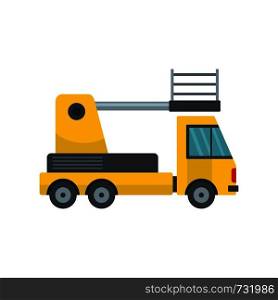 Lorry platform icon. Flat illustration of lorry platform vector icon for web. Lorry platform icon, flat style