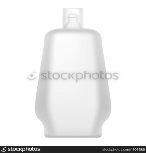 Lotion bottle icon. Realistic illustration of lotion bottle vector icon for web design. Lotion bottle icon, realistic style