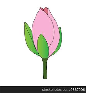 Lotus flower icon vector illustration symbol design