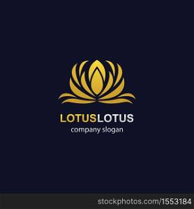 Lotus logo template vector icon design