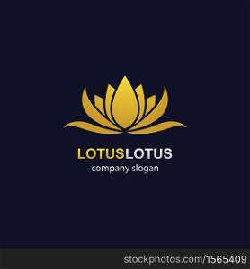 Lotus logo template vector icon design