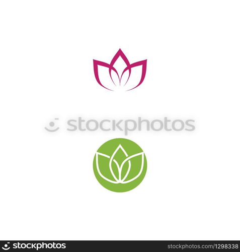 Lotus Logo Template vector symbol nature