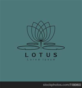 Lotus Logo Vector illustration