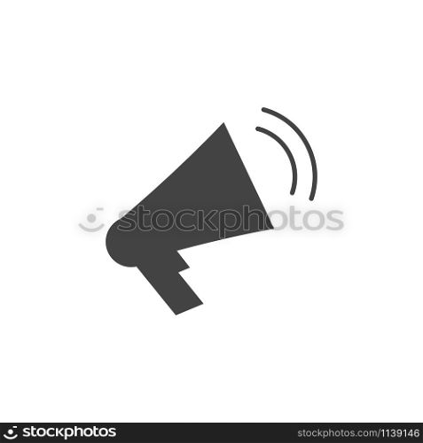 Loud speaker icon graphic design template simple illustration. Loud speaker icon graphic design template vector