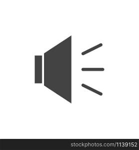 Loud speaker icon graphic design template simple illustration. Loud speaker icon graphic design template vector