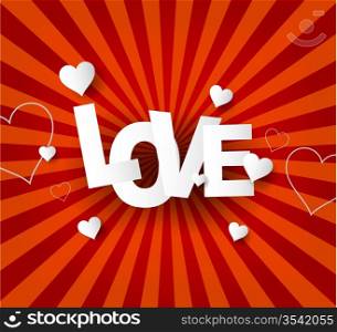 Love Abstract background