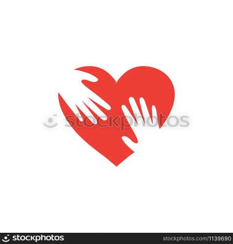 Love and passion logo design template vector. Love and passion logo design template