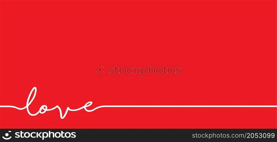 Love banner with heart symbol signs background. Happy valentines day on february 14 ( valentine, valentines day ) or romantic, romance quote