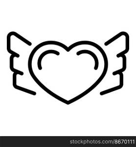 Love charity icon outline vector. Community help. People donate. Love charity icon outline vector. Community help