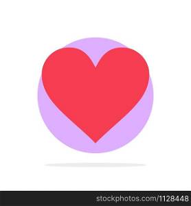 Love, Heart, Sign, Wedding Abstract Circle Background Flat color Icon