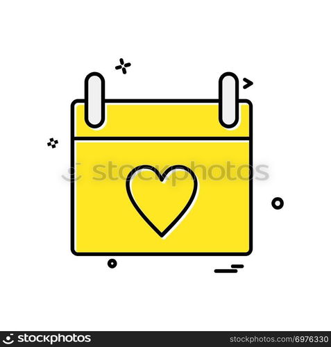 Love icon design vector