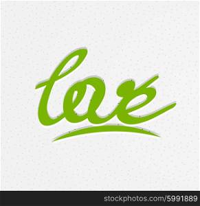 Love lettering word. Love lettering word. Vector illustration