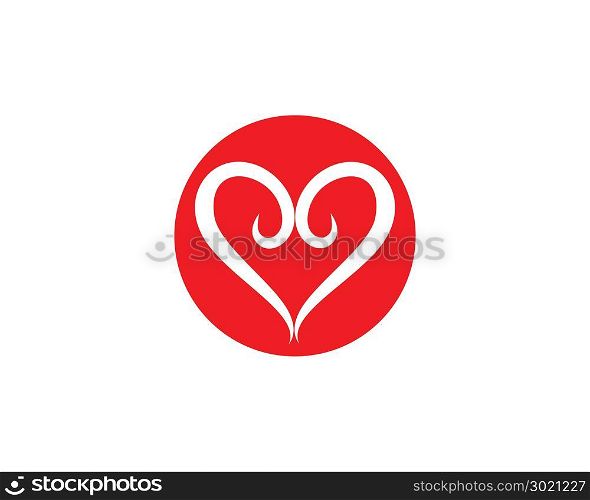 Love Logo and symbols Vector Template icons