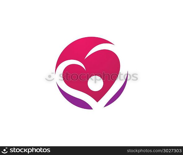 Love Logo and symbols Vector Template icons . Love Logo and symbols Vector Template icons app