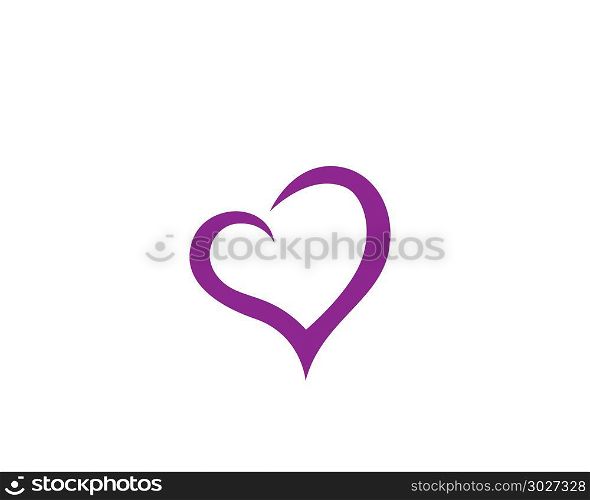 Love Logo and symbols Vector Template icons . Love Logo and symbols Vector Template icons app