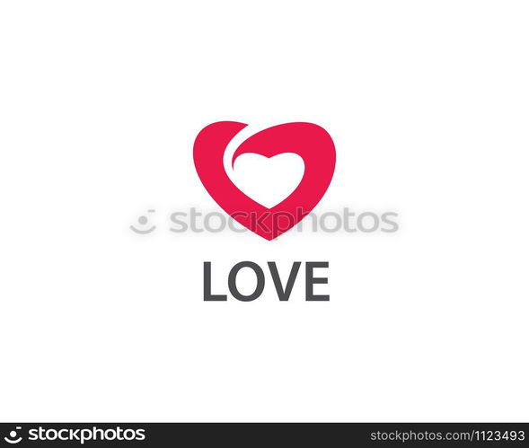 Love Logo Vector illustration