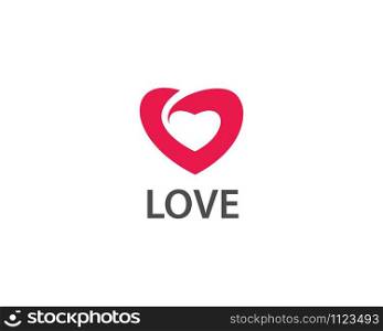 Love Logo Vector illustration