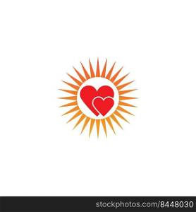 love logo vector illustration symbol design.