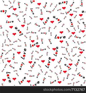 love pattern.For fabric, baby clothes, background, textile, wrapping paper and other decoration. Vector seamless pattern EPS 10. love pattern. For fabric, baby clothes, background, textile, wrapping paper and other decoration. Repeating editable vector pattern. EPS 10