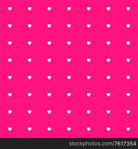 Love pattern with little hearts, simple vector for your design. Love pattern with little hearts