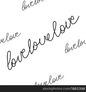 Love text Seamless pattern. Text backgrounds applicable in printing, textiles, art objects, clothing, wallpaper. Love text Seamless pattern. Text backgrounds applicable in printing, textiles, art objects, clothing, wallpaper.