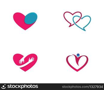 Love vector icon illustration design