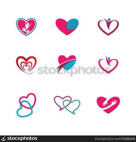 Love vector icon illustration design