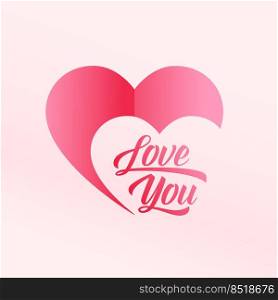 love you message valentines day greeting