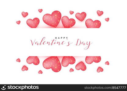 lovely valentines day greeting background