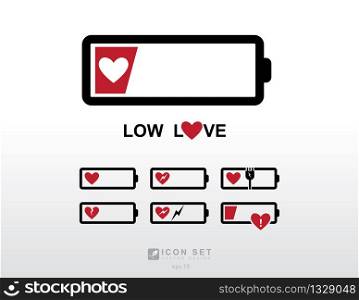low love icon set