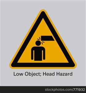 Low Object Head hazard - mind your head