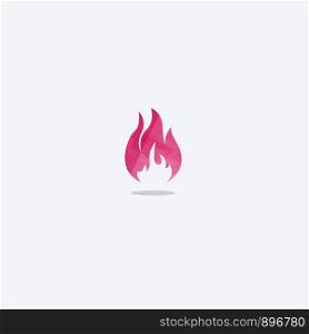 Low poly Fire flame vector logo design illustration. bbq flame icon.
