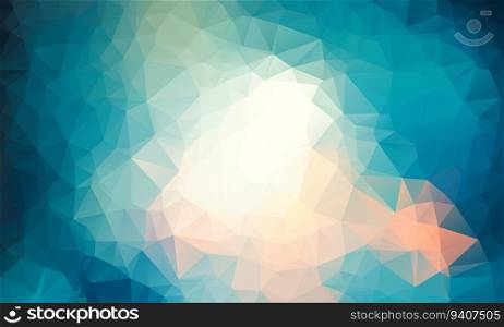 Low poly shapes, Multicolor polygonal background, crystals, triangles mosaic, creative origami wallpaper, templates vector design